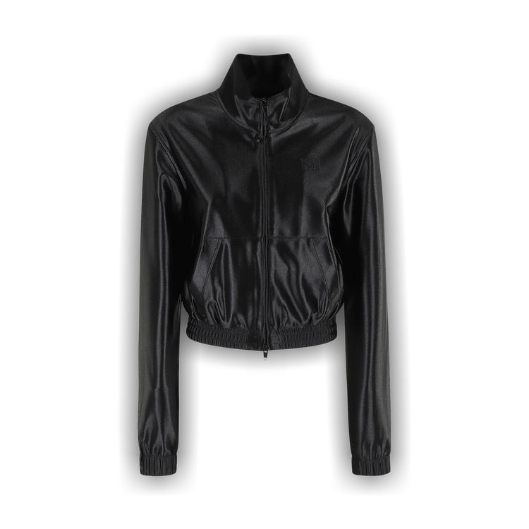 Buy Alexander Wang Shrunken Zip Up Jacket 'Black' - 4CC3252682 001