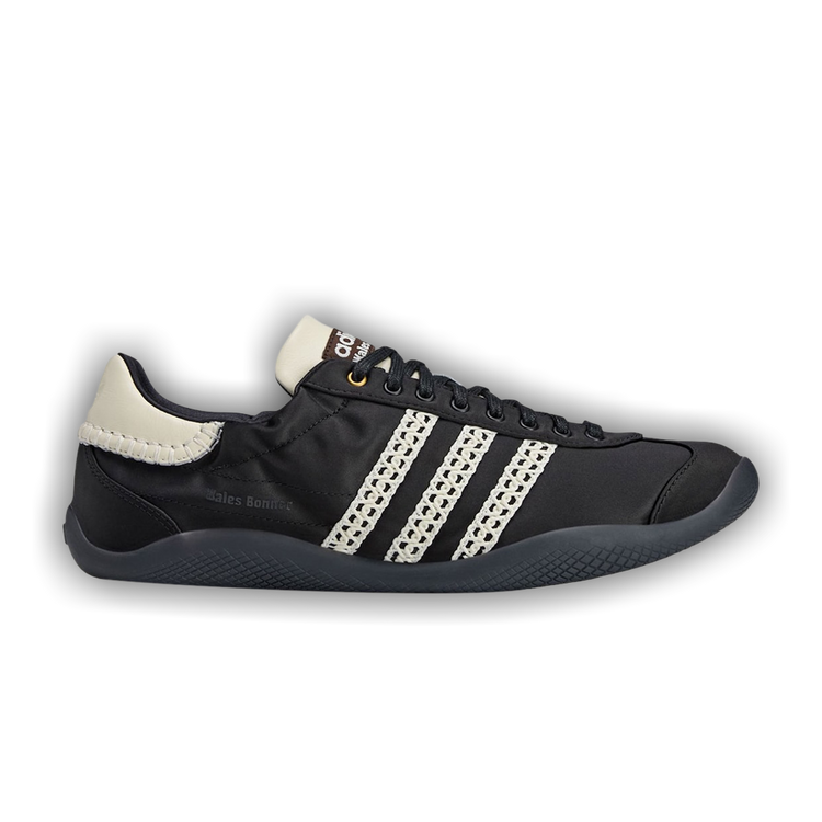 靴 adidas wales bonner karintha adidas Black x Wales Bonner Satin Karintha Sneakers | Harrods US