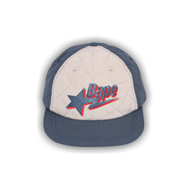 Buy BAPE Sta Logo Quilting Cap 'Navy' - 1L80 180 006 NAVY | GOAT