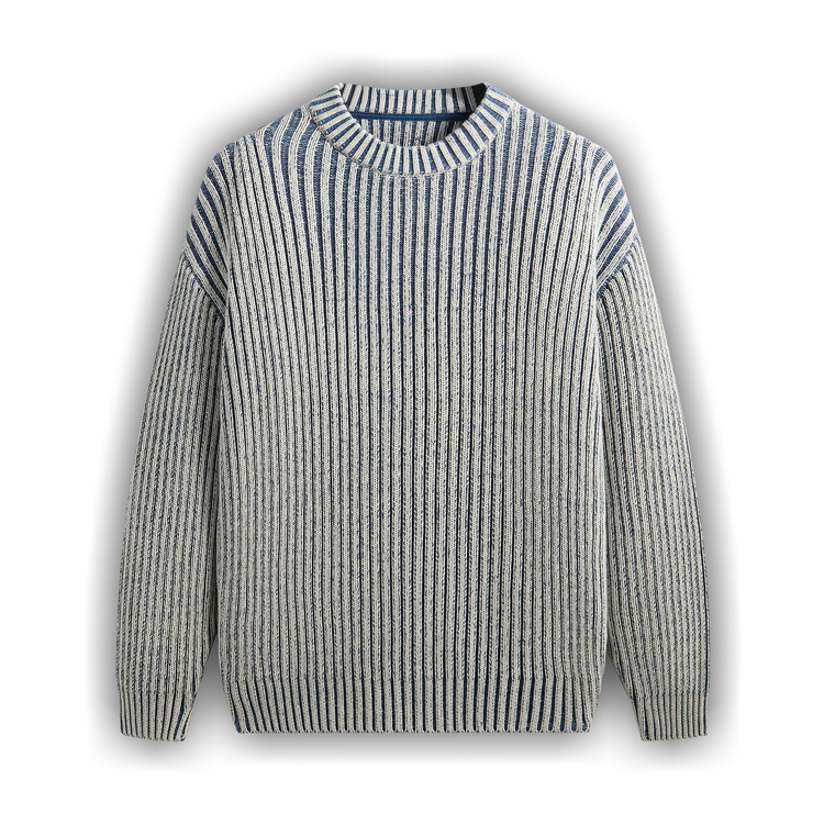 Buy Kith Two-Tone Lewis Sweater 'Guide' - KHM034266 5049 | GOAT