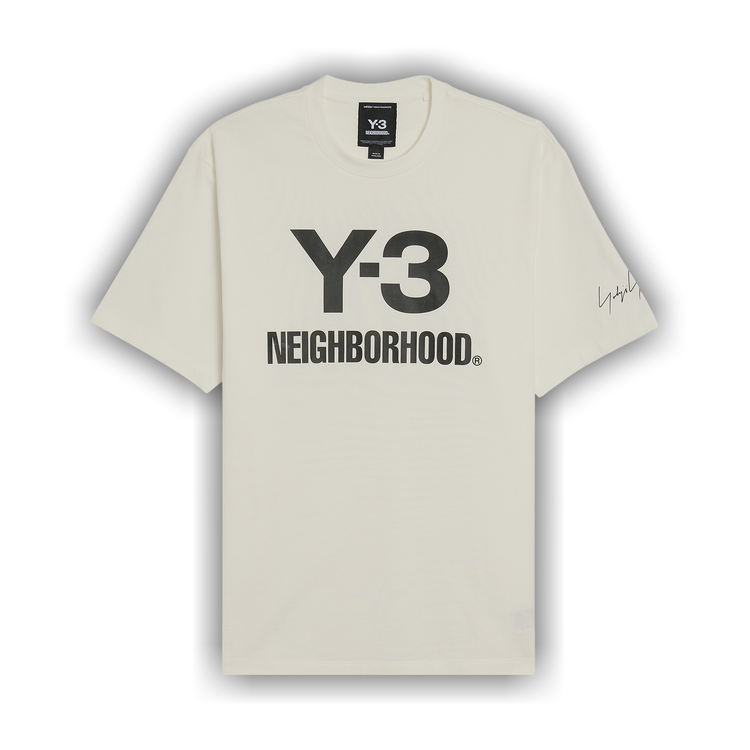 Buy Y-3 x Neighborhood Logo Tee 'White' - JX7449 | GOAT