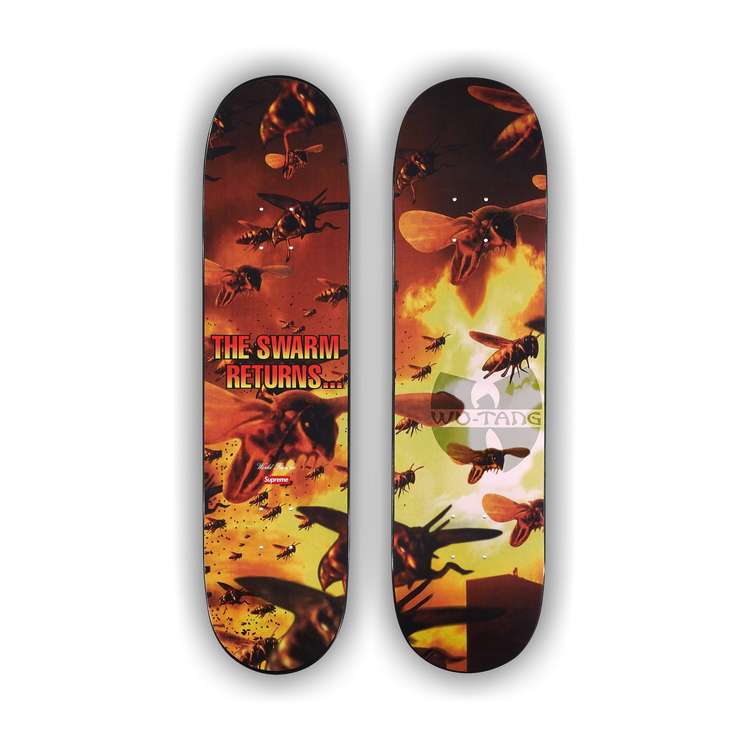 Buy Supreme x Wu-Tang Clan Skateboard 'Multicolor' - FW25SB3