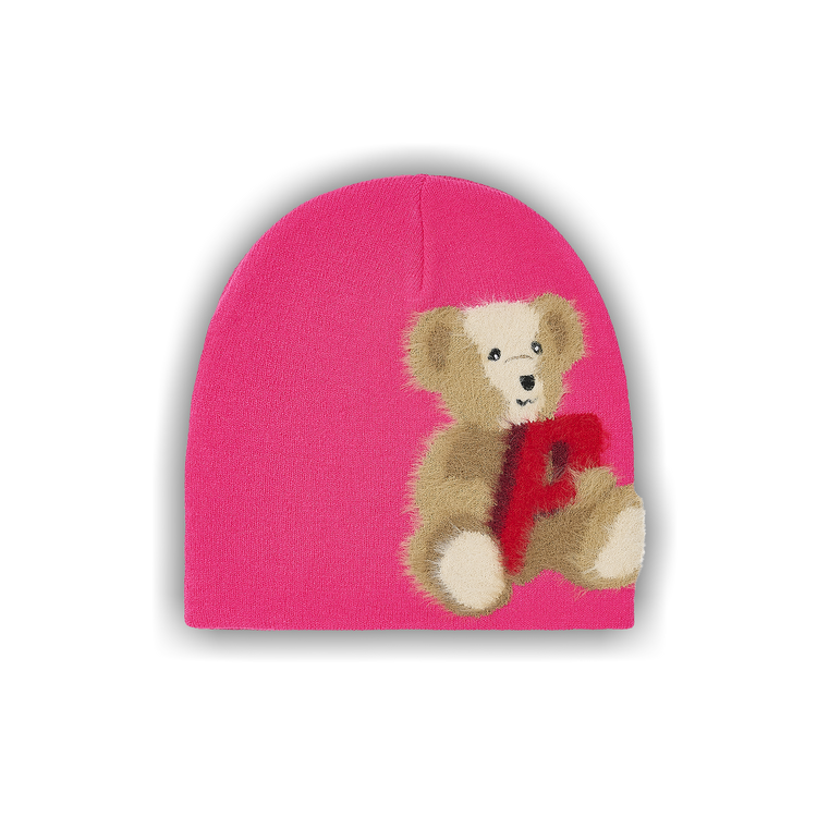 Buy Palace P Bear Nein Cuff Beanie 'Pink' - P29BN029 | GOAT