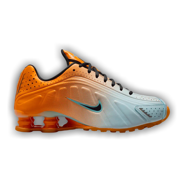 Buy Nike Wmns Shox R4 'Vivid Orange Black Glacier Blue' - IH2343