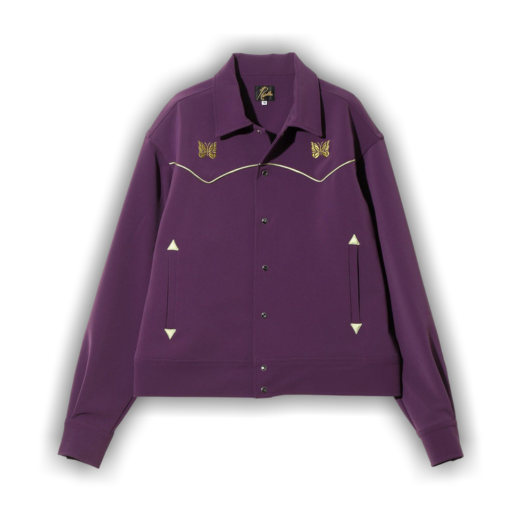 Buy Needles Piping Cowboy Jacket 'Purple' - RW259 PURP | GOAT