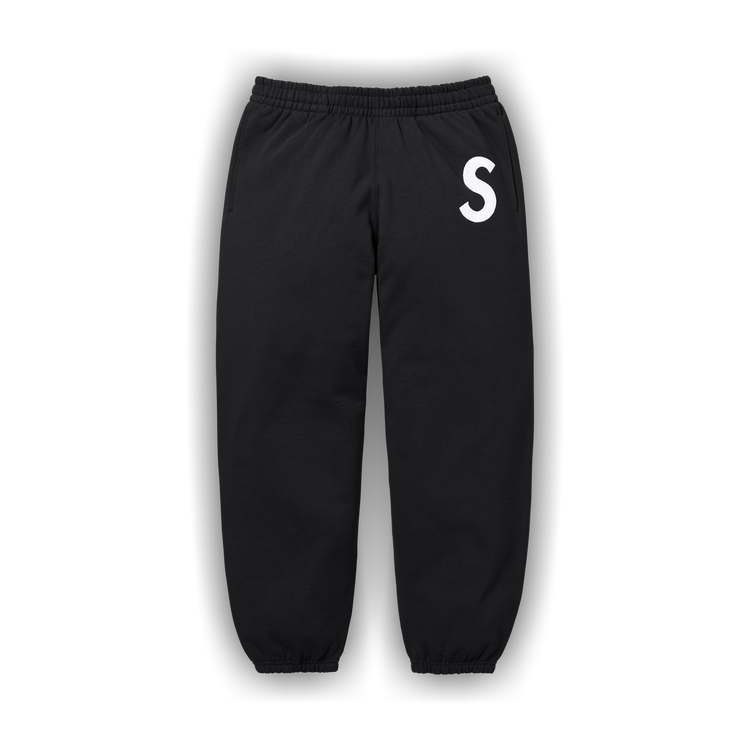 Buy Supreme S Logo Sweatpant 'Black' - FW25P53 BLACK | GOAT