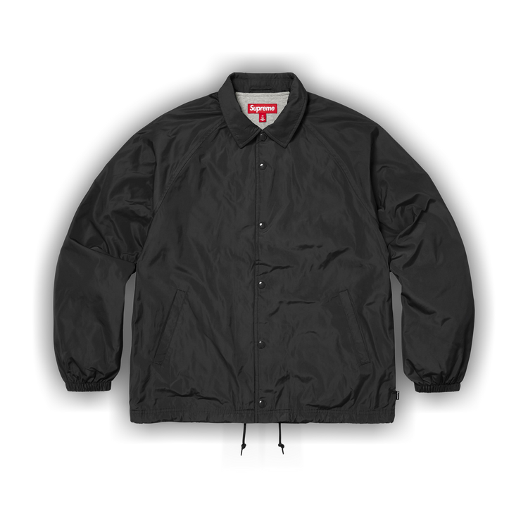Buy Supreme Old English Arc Coaches Jacket 'Black' - FW25J111