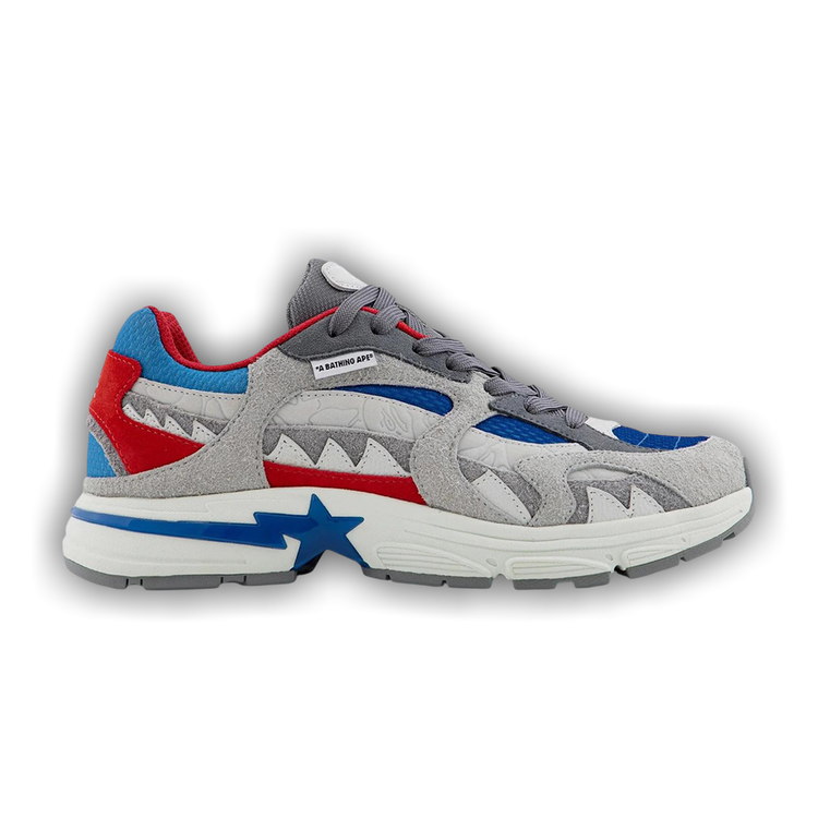 Buy BAPE Shark Sta #2 'Blue Grey Red' - 1L30 191 320 BLU | GOAT