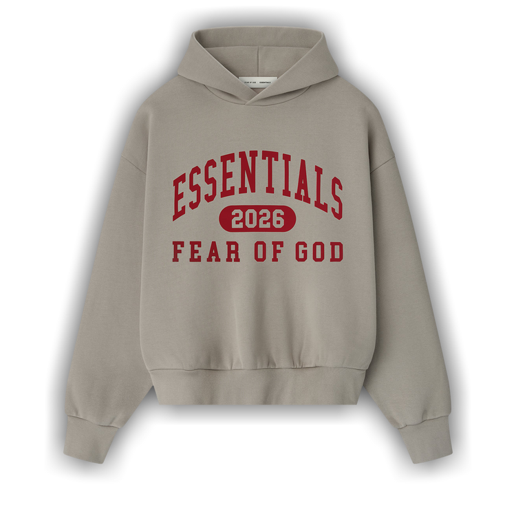 Buy Fear of God Essentials Classic Hoodie 'Smoke Grey