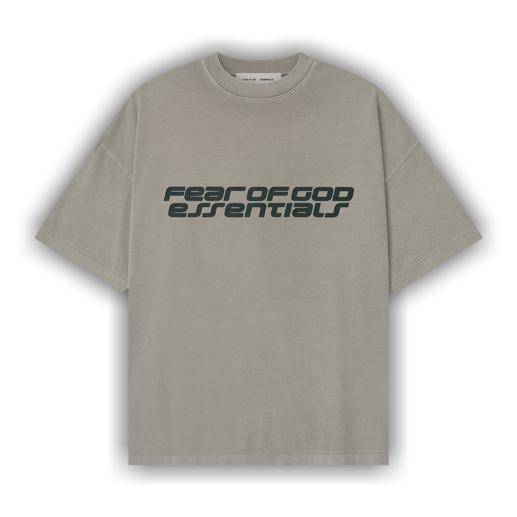 Buy Fear of God Essentials 90s Tee 'Smoke Grey' - 125HO254471F | GOAT