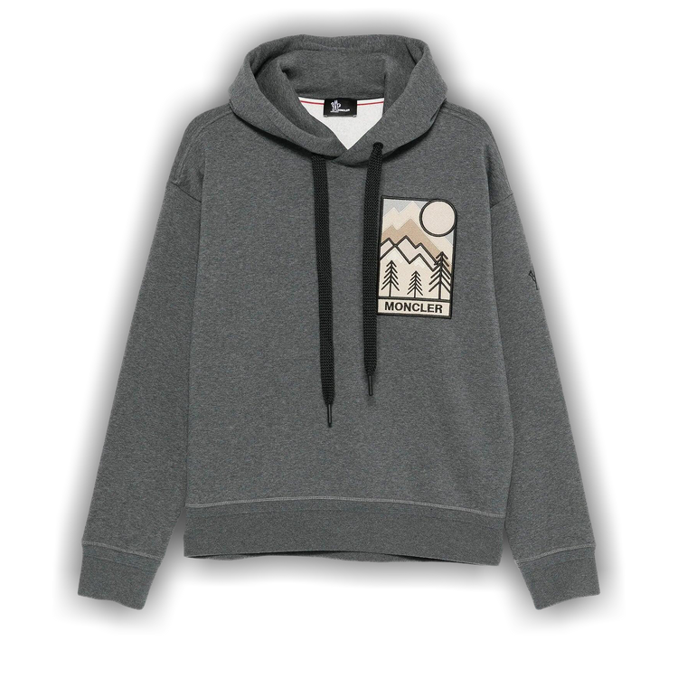 Buy Moncler Grenoble Hoodie Sweater 'Grey' - 8G000 10 899RB 989 | GOAT