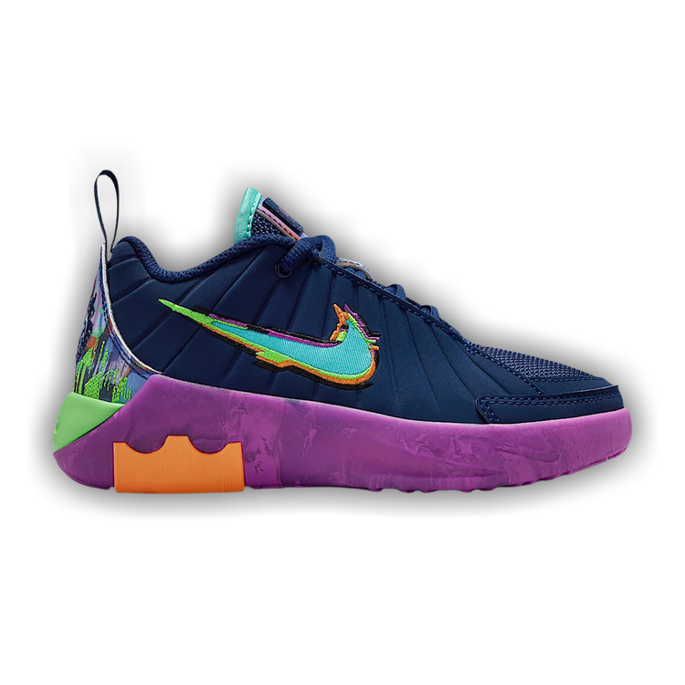 Buy Nike LeBron Witness 9 PS 'Blue Void/Vivid Purple/Green Strike