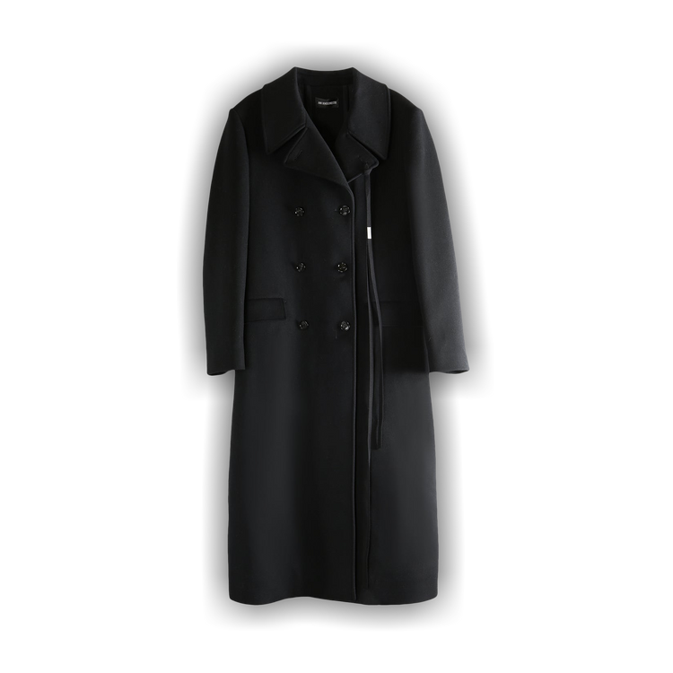 Buy Ann Demeulemeester Miles Long Fitted Double Breasted Coat
