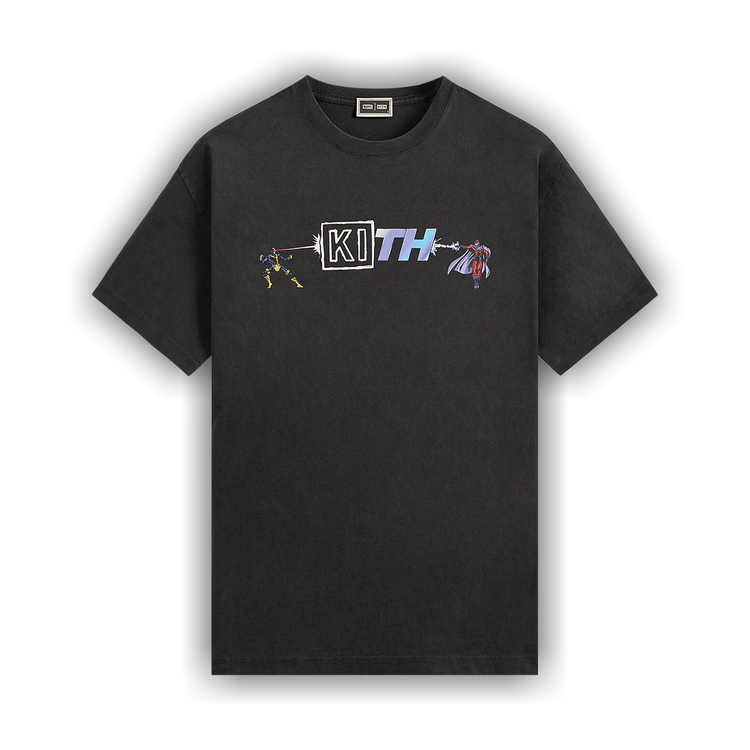 Buy Kith x Marvel Cyclops vs. Magneto Vintage Tee 'Black