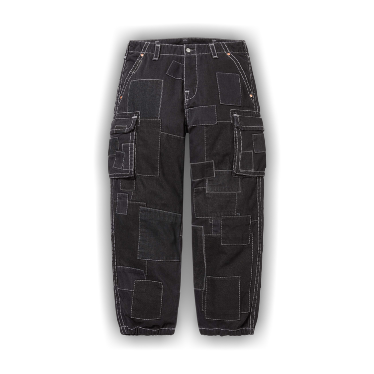 Buy Supreme x True Religion Patchwork Cargo Pant 'Black' - FW25P13