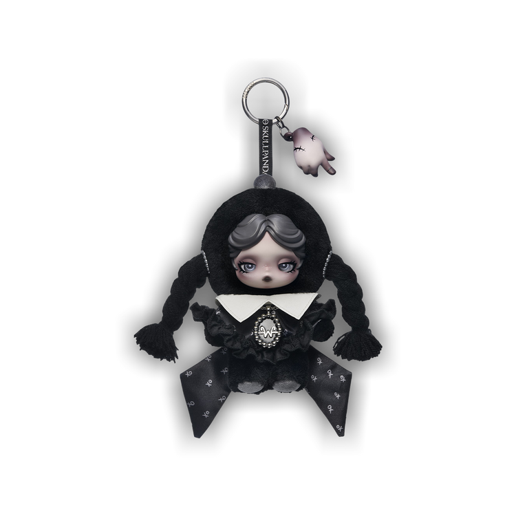 Buy Pop Mart SKULLPANDA x Wednesday Plush (Classic Dress Version