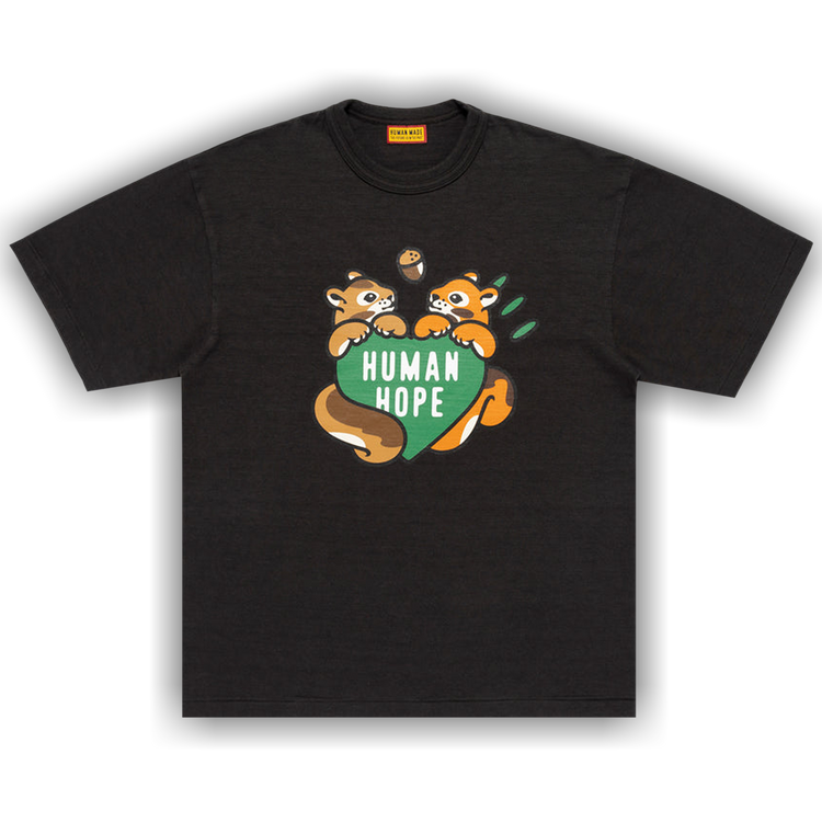 トップス HUMAN HOPE GRAPHIC T-SHIRT j-hope of BTS Buy Human Made x j-hope Human Hope Graphic T-Shirt 'Black