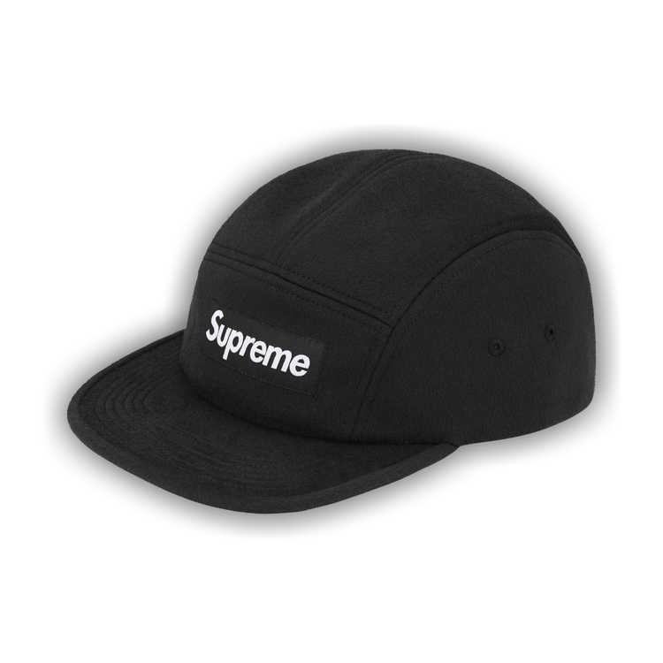 Buy Supreme Wool Camp Cap 'Black' - FW25H108 BLACK | GOAT