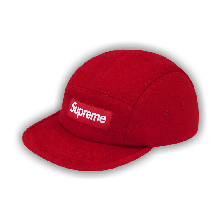 Buy Supreme Wool Camp Cap 'Red' - FW25H108 RED | GOAT