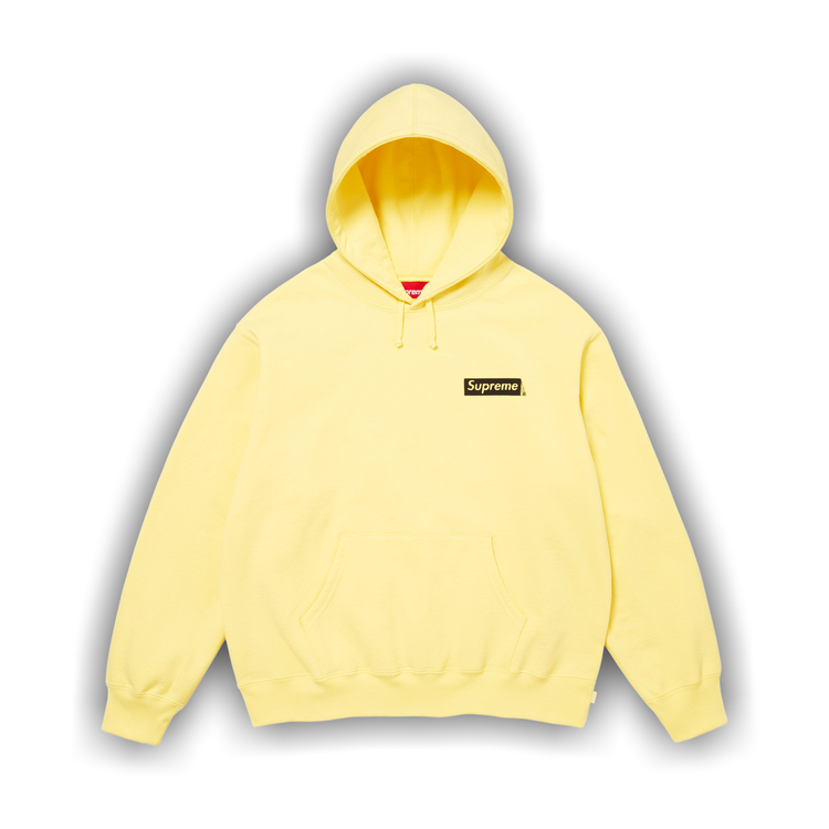 Buy Supreme President Hooded Sweatshirt 'Light Yellow' - FW25SW80