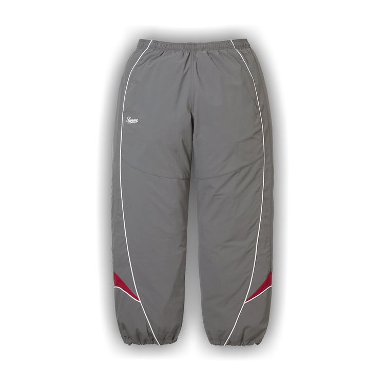 Buy Supreme Contrast Piping Track Pant 'Grey' - FW25P85 GREY | GOAT