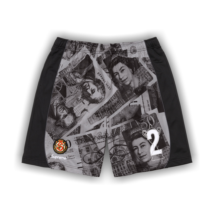 Buy Supreme Pounds Soccer Short 'Black' - FW25SH6 BLACK | GOAT