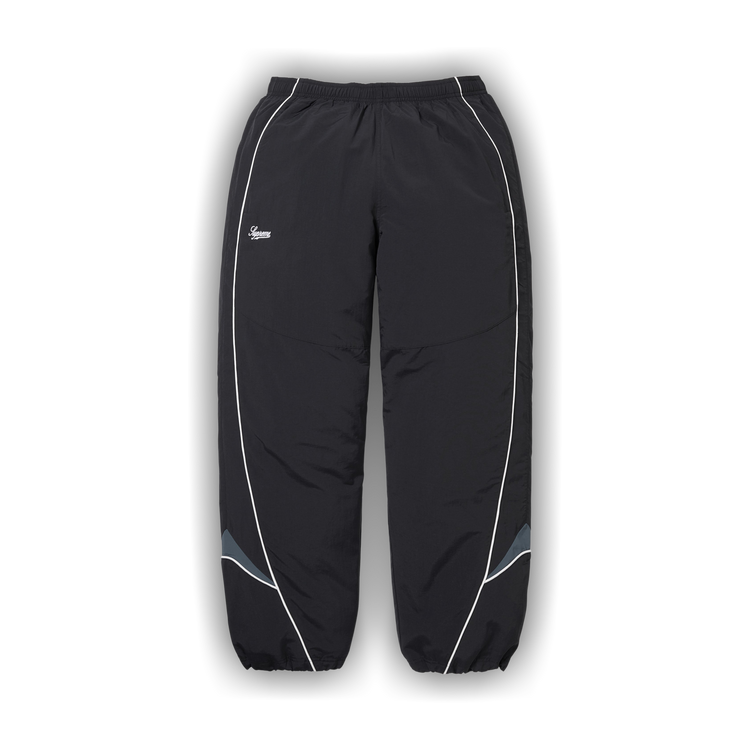 Buy Supreme Contrast Piping Track Pant 'Black' - FW25P85 BLACK | GOAT