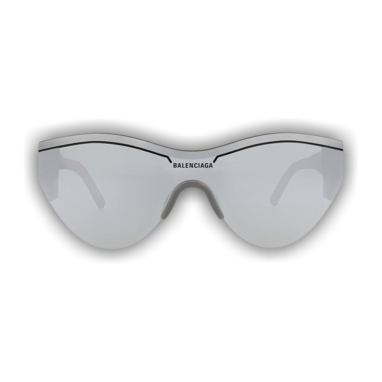 Buy Balenciaga Shield Frame Recycled Acetate Sunglasses  display picture 2