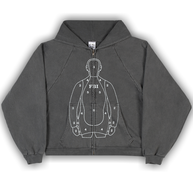 Buy Basketcase Gallery Practice V2 Zip Up 'Black' - 12784