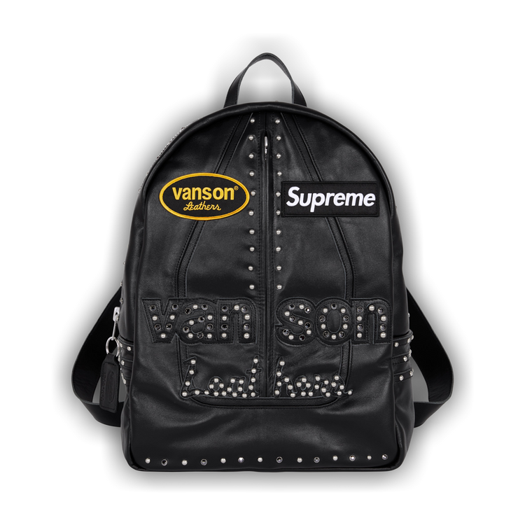 Buy Supreme x Vanson Leathers x B.B. Simon Backpack 'Black