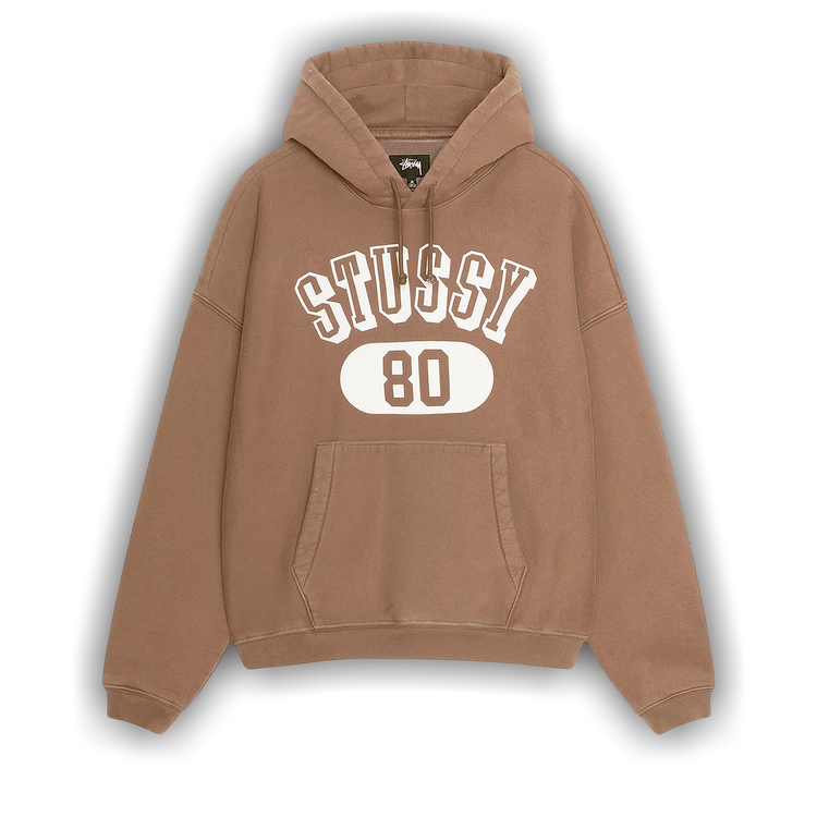 Buy Stussy 80 Relaxed Hoodie 'Brown' - 118561 BROW | GOAT