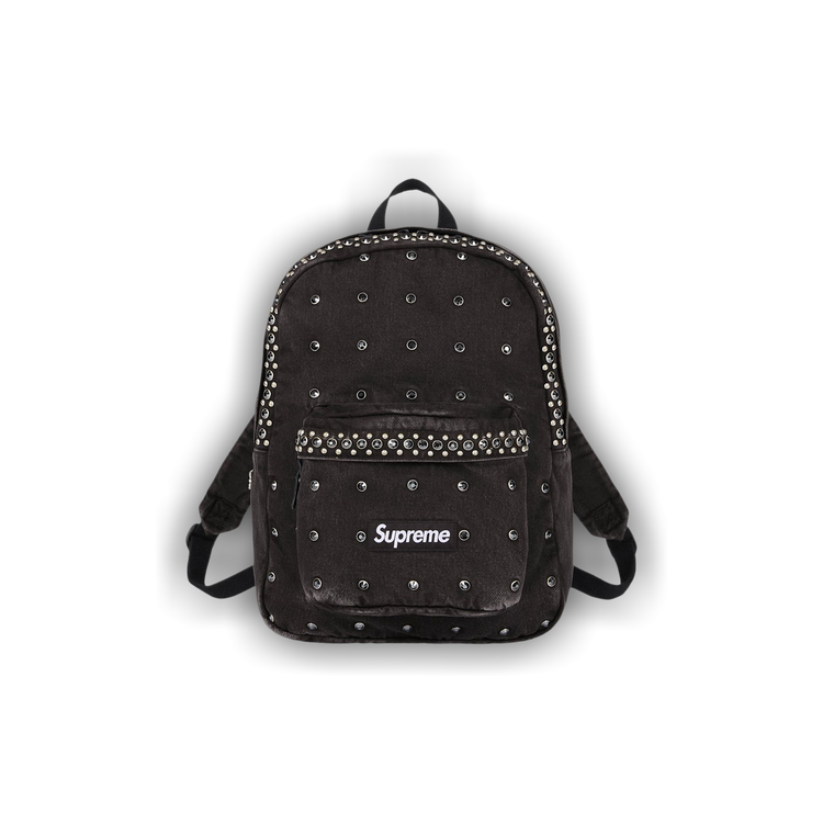 Buy Supreme x B.B. Simon Denim Backpack 'Black' - SS25B37 BLACK | GOAT