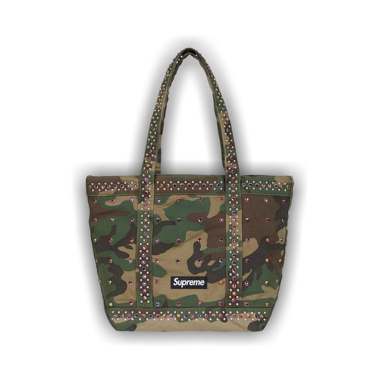 Buy Supreme x B.B. Simon Denim Tote Bag 'Woodland Camo' - SS25B22
