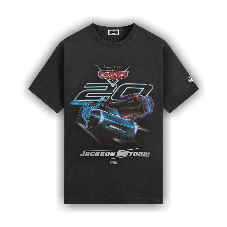Buy Kith x Disney For Pixar Jackson Storm Vintage Tee 'Black