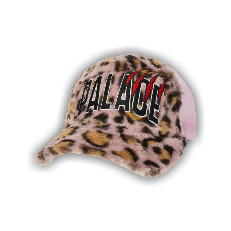 Buy Palace Claw Furry Trucker 'Leopard Pink' - P29H123 | GOAT