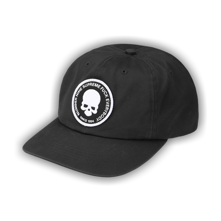 Buy Supreme x Number (N)Ine 6-Panel 'Black' - FW25H122 BLACK | GOAT