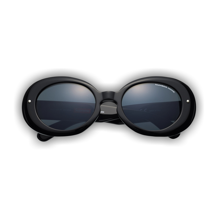 Buy Supreme x Number (N)Ine Sunglasses 'Black' - FW25G1 BLACK | GOAT