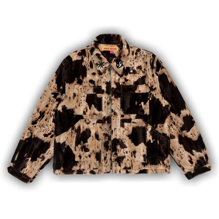 Buy Cactus Plant Flea Market Bronco Zip Jacket 'Brown' - CP30JK003
