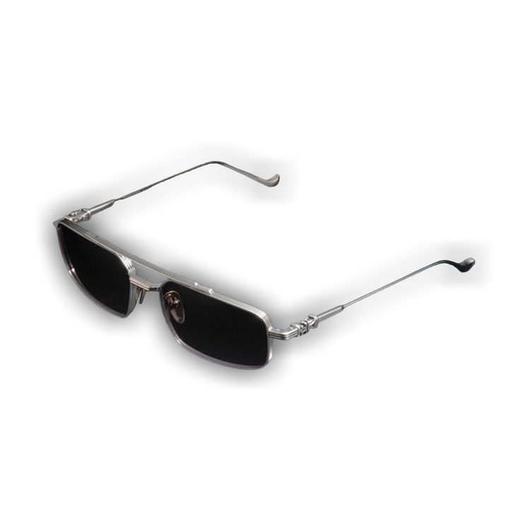 Buy Chrome Hearts Lick'N Sunglasses 'Brushed Grey/Shiny Silver