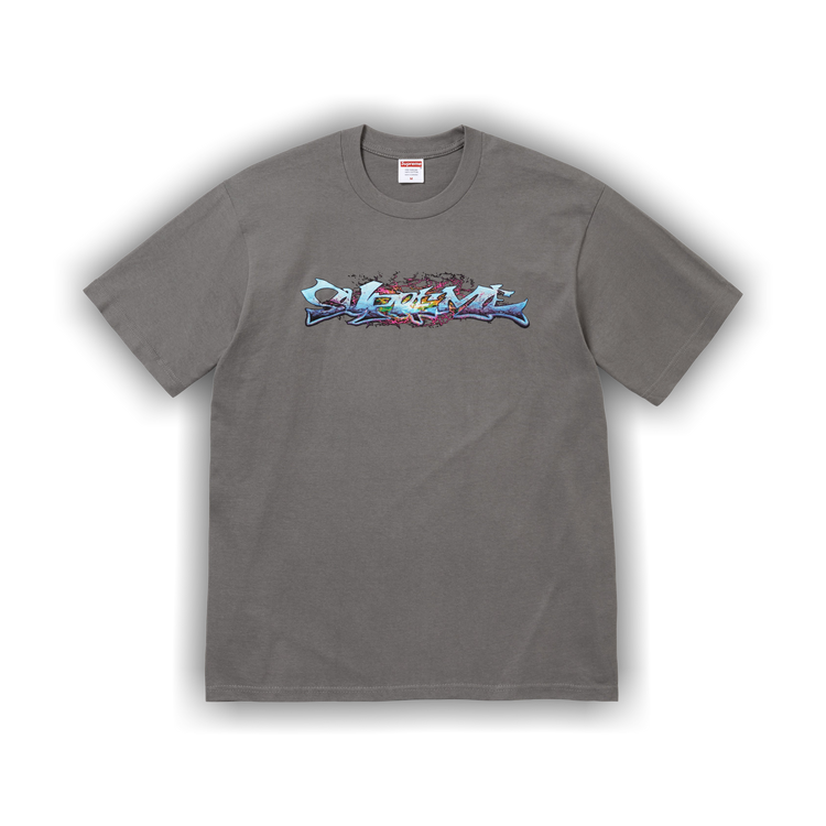 Buy Supreme Tag Tee 'Charcoal' - FW25T70 CHARCOAL | GOAT