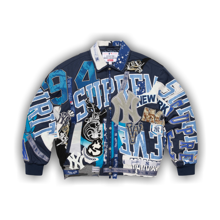 Buy Supreme x Jeff Hamilton New York Yankees Varsity Jacket