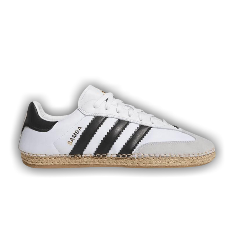 Buy CLOT x adidas Samba Espadrille 'White Black' - KJ0274 | GOAT