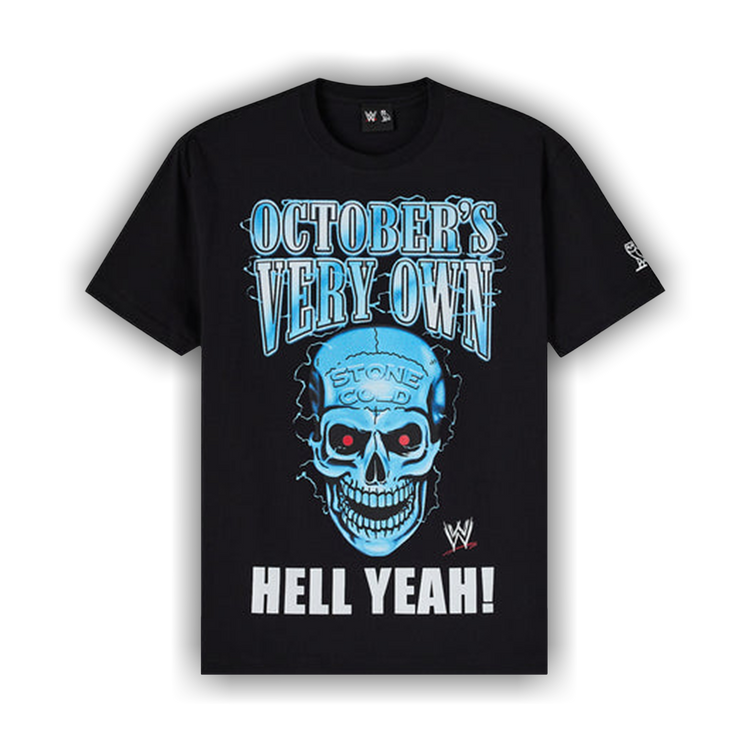 Buy OVO x WWE Stone Cold Steve Austin Tee 'Black' - 06565
