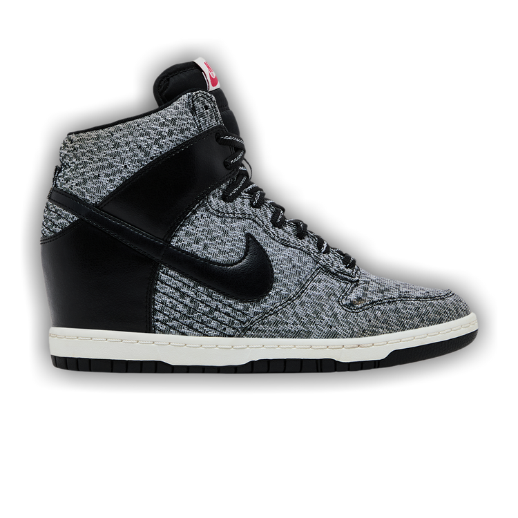 Buy Nike Wmns Dunk Sky High TXT 'Black Wolf Grey' - 644410 001 | GOAT