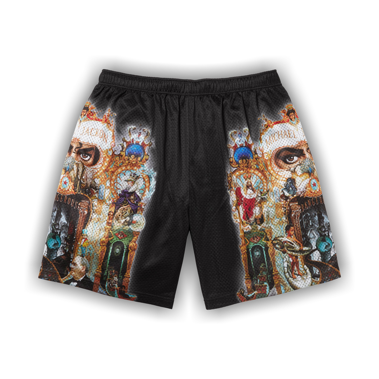 Buy Supreme Michael Jackson Dangerous Mesh Short 'Black' - FW25SH4