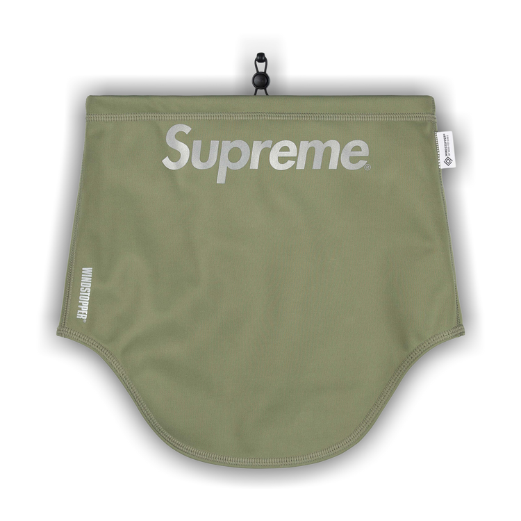 Buy Supreme Windstopper Neck Gaiter 'Olive' - FW25A85 OLIVE | GOAT CA