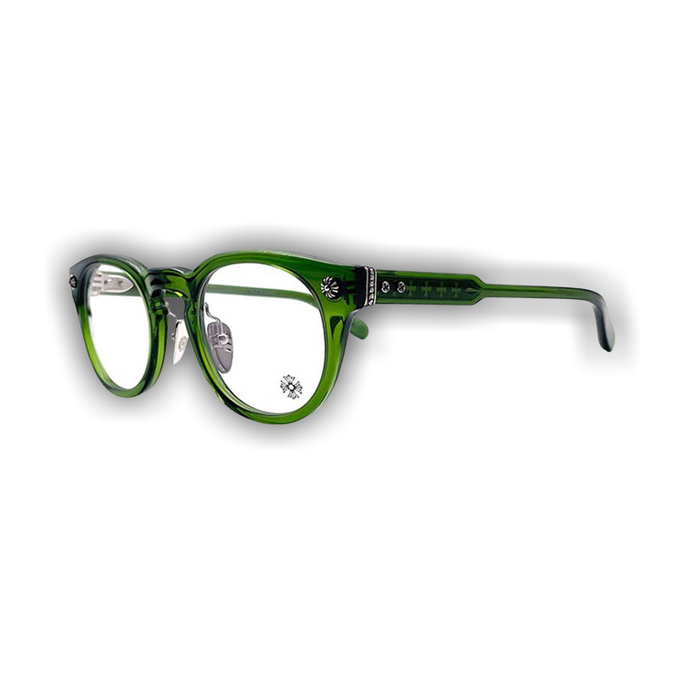 Buy Chrome Hearts Dingalonglinglong Glasses 'Dark Olive' - 01383