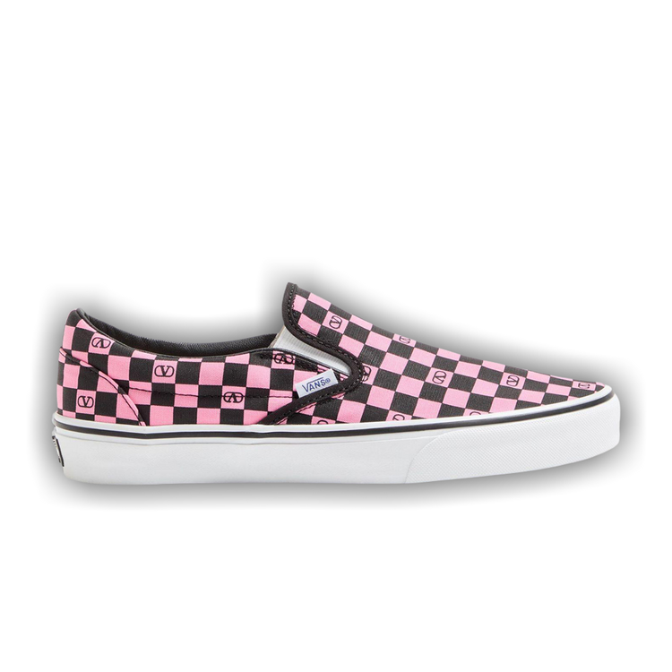 Buy Valentino Garavani x Vans Classic Slip-On 'Checkerboard Pink