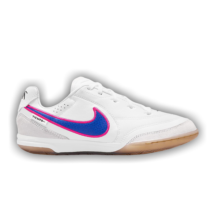 Buy Nike Jr. Tiempo Streetgato IC Low GS 'White Pink Blast Racer