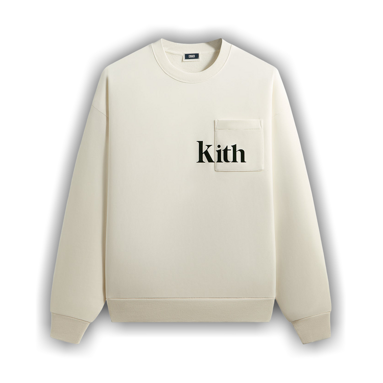 Buy Kith Quinn Crewneck 'Sandrift' - KHM034526 104 | GOAT